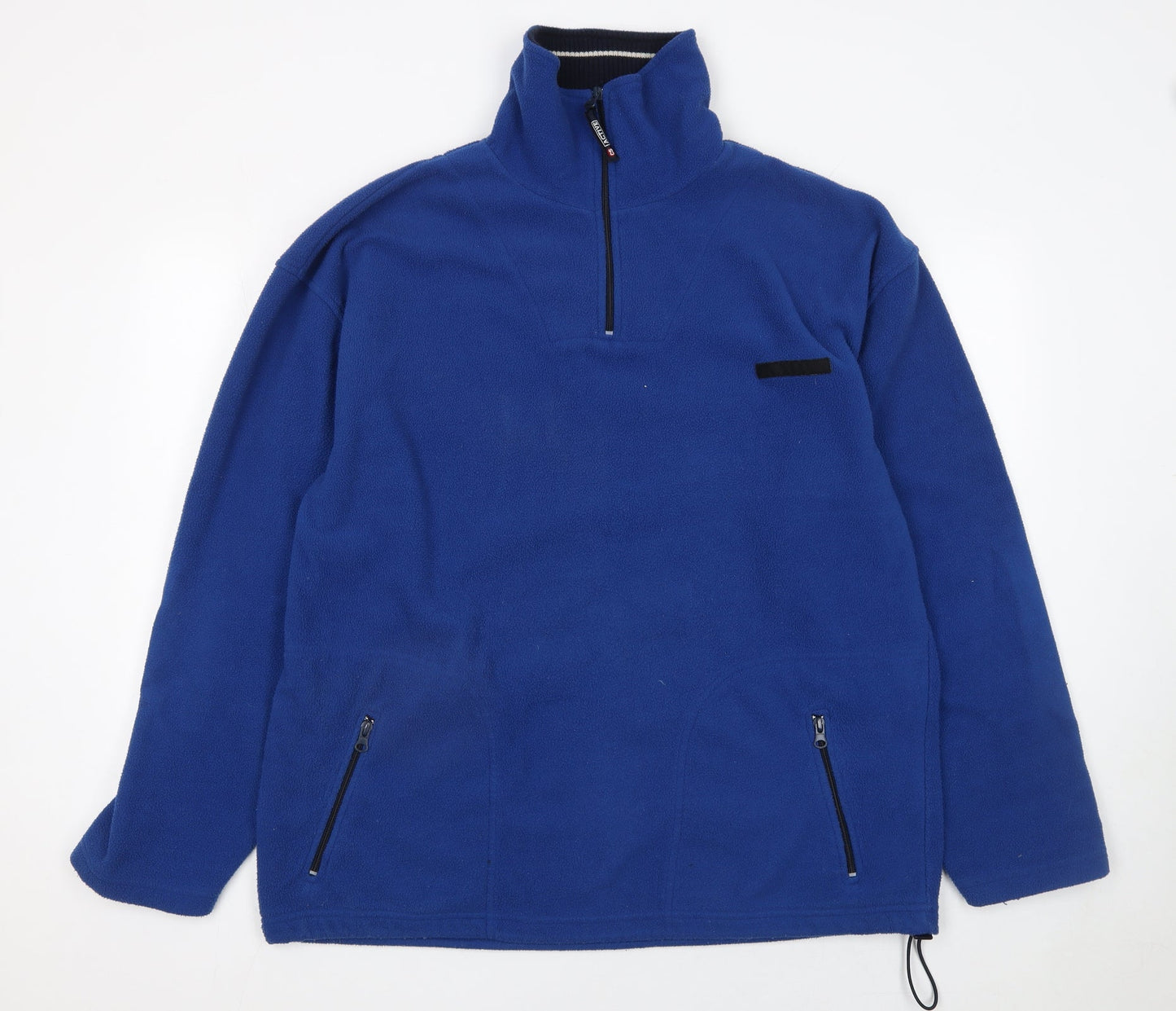 Mens UK Size L Active Blue Pullover Sweatshirt