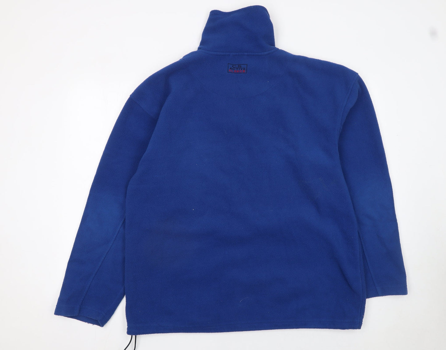 Mens UK Size L Active Blue Pullover Sweatshirt