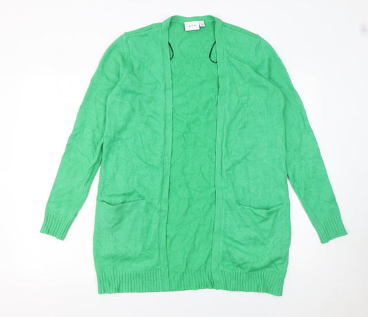 Womens UK Size S VILA Green Cardigan Jumper