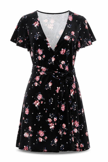 Womens UK Size 8 H&M Wrap Dress