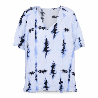 Womens UK Size L Desires Blue Tunic Blouse