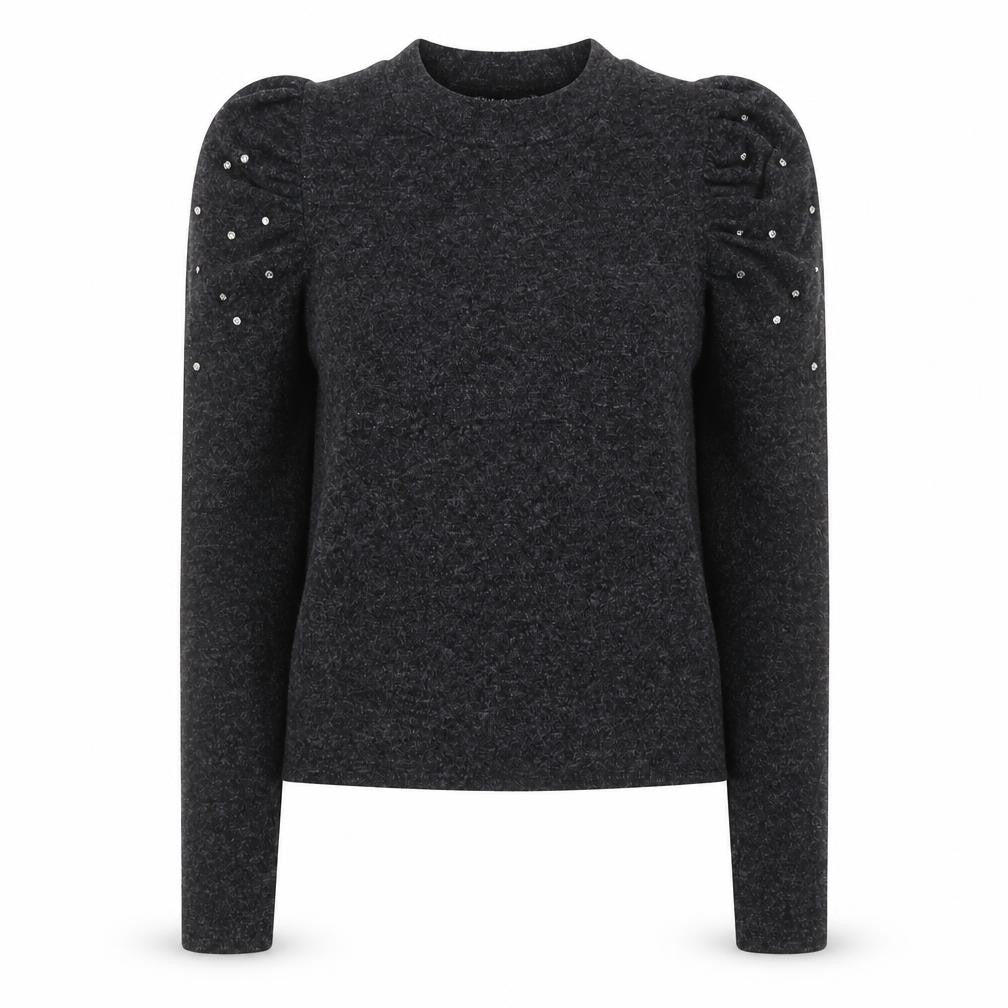 Womens UK Size S Zara Grey Pullover Jumper