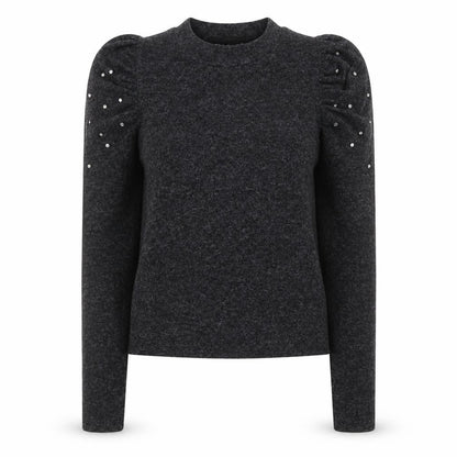 Womens UK Size S Zara Grey Pullover Jumper