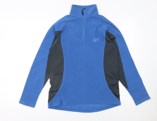 Womens UK Size 10 Technicals Blue Pullover Sweatshirt