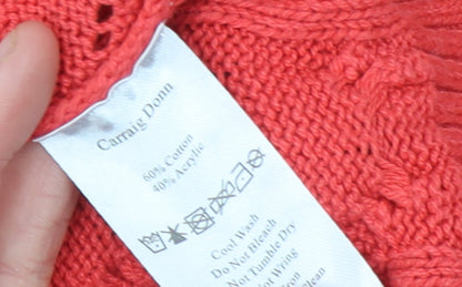 Womens UK Size XL Kelly & Grace Red Pullover Jumper