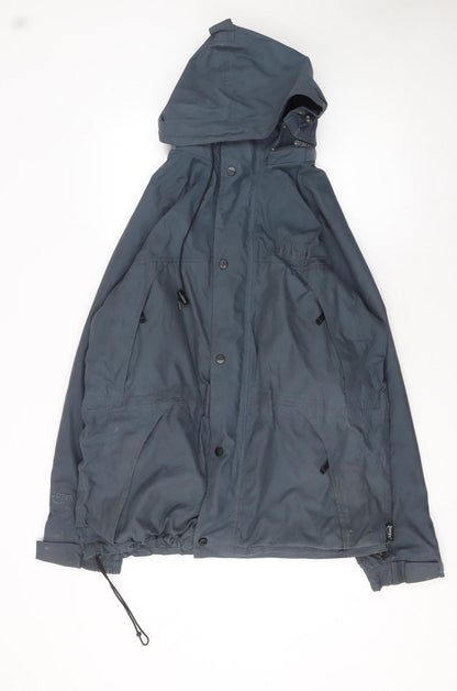 Mens UK Size M Regatta Blue Rain Coat