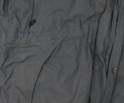 Mens UK Size M Regatta Blue Rain Coat