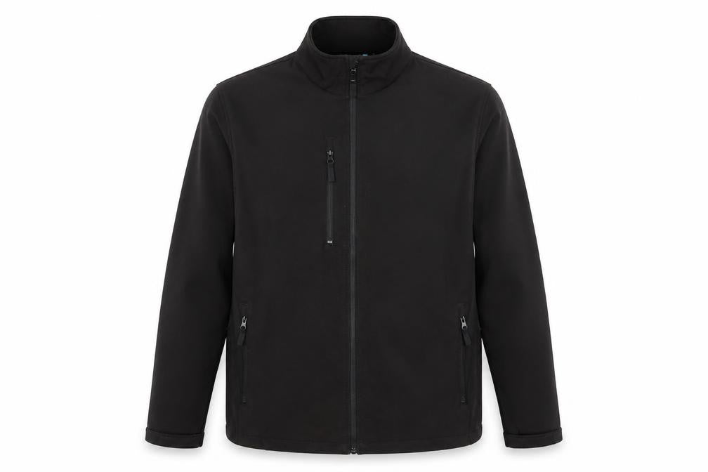Mens UK Size M Fort Workwear Black Soft Shell