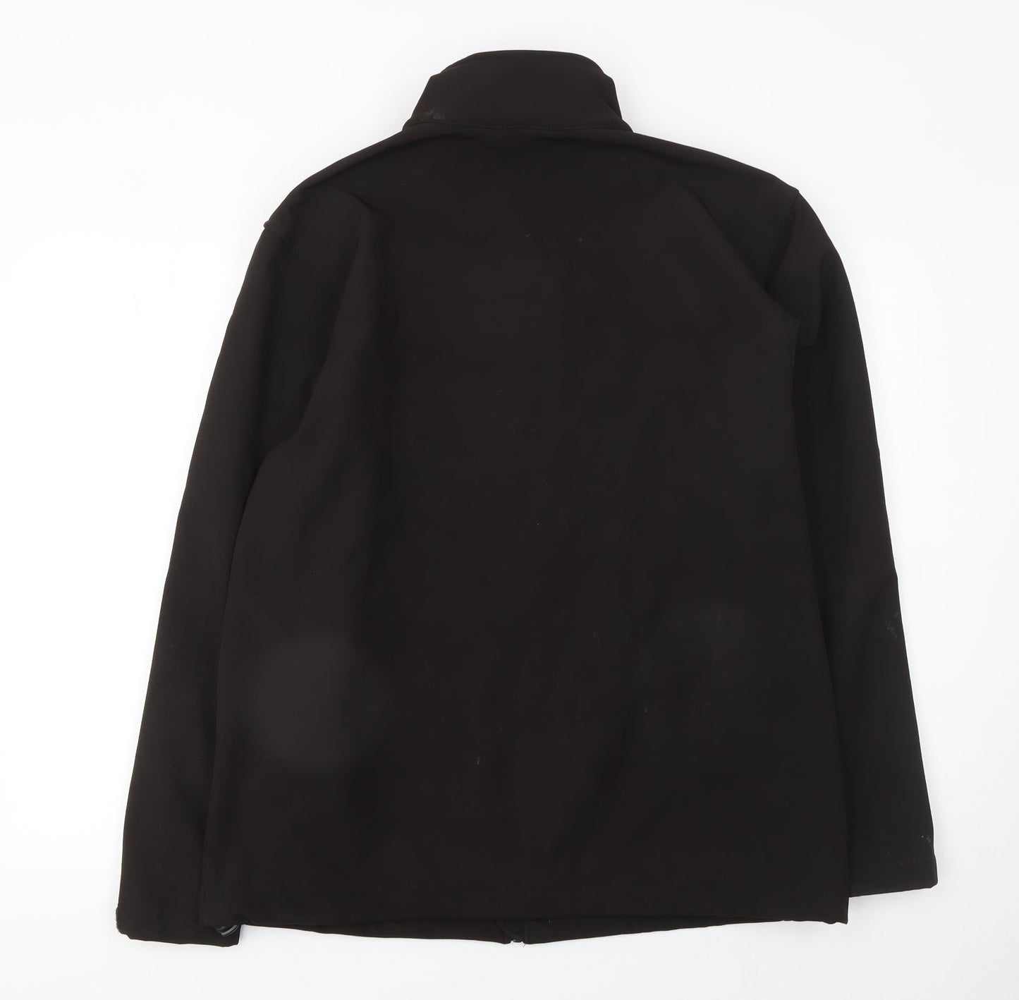 Mens UK Size M Fort Workwear Black Soft Shell