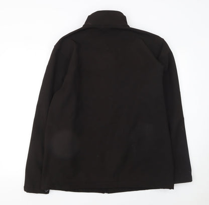 Mens UK Size M Fort Workwear Black Soft Shell
