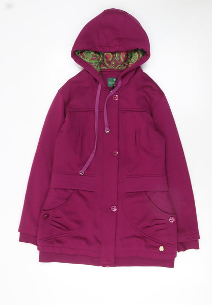 Womens UK Size M Rozella Purple Basic Jacket