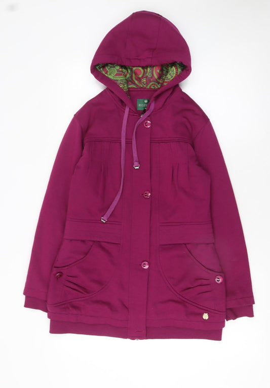 Womens UK Size M Rozella Purple Basic Jacket
