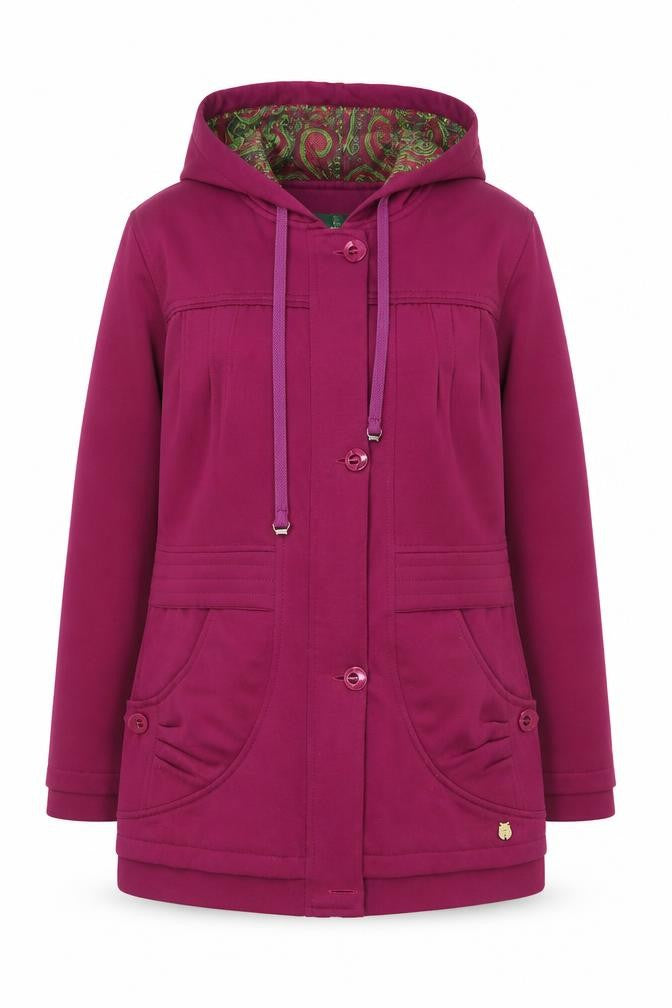 Womens UK Size M Rozella Purple Basic Jacket