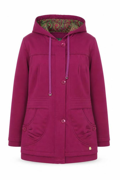 Womens UK Size M Rozella Purple Basic Jacket