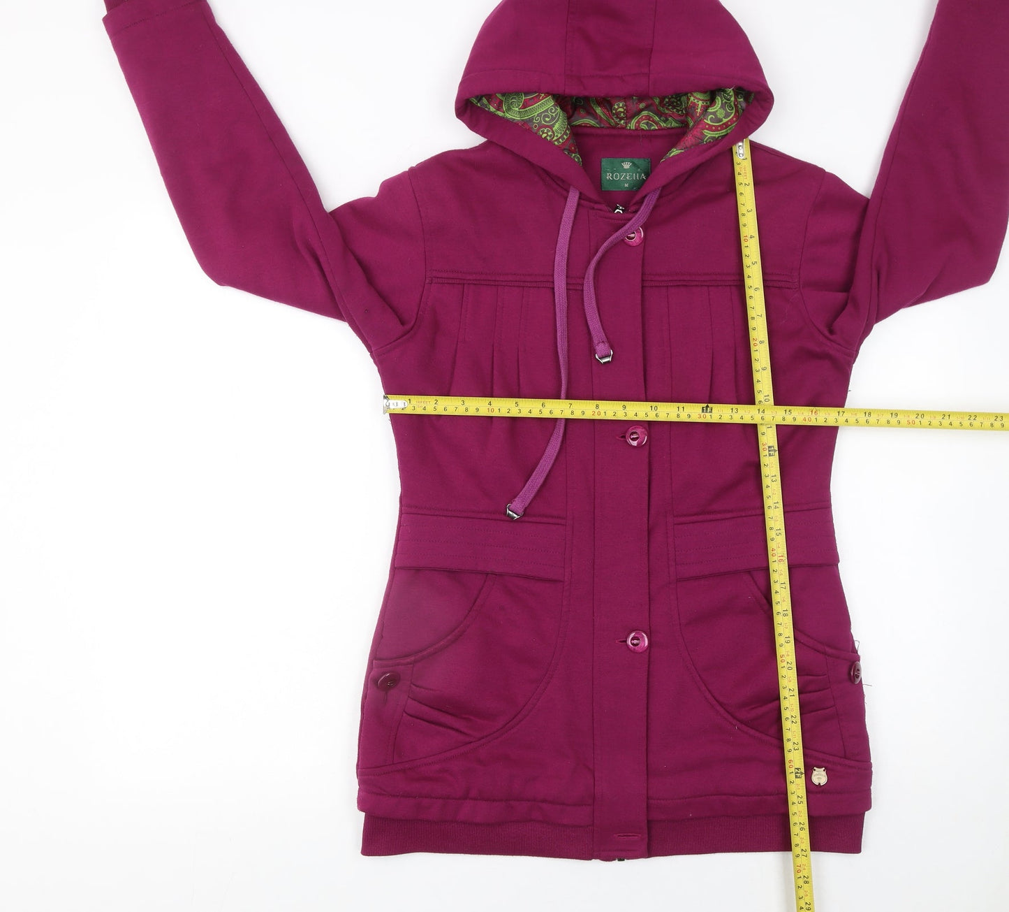 Womens UK Size M Rozella Purple Basic Jacket