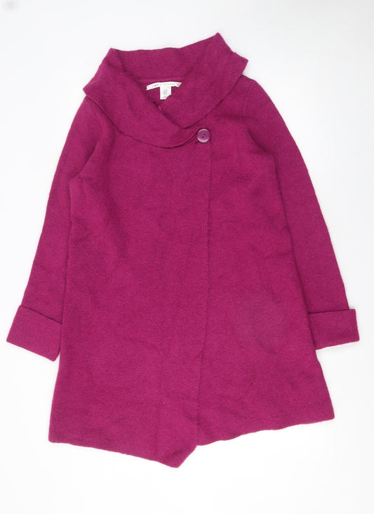 Womens UK Size M Max Studio Pink Cardigan Jumper