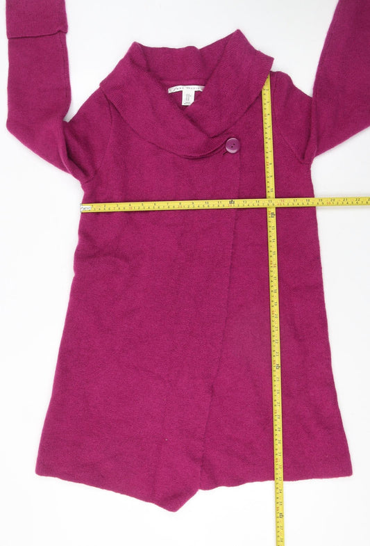 Womens UK Size M Max Studio Pink Cardigan Jumper
