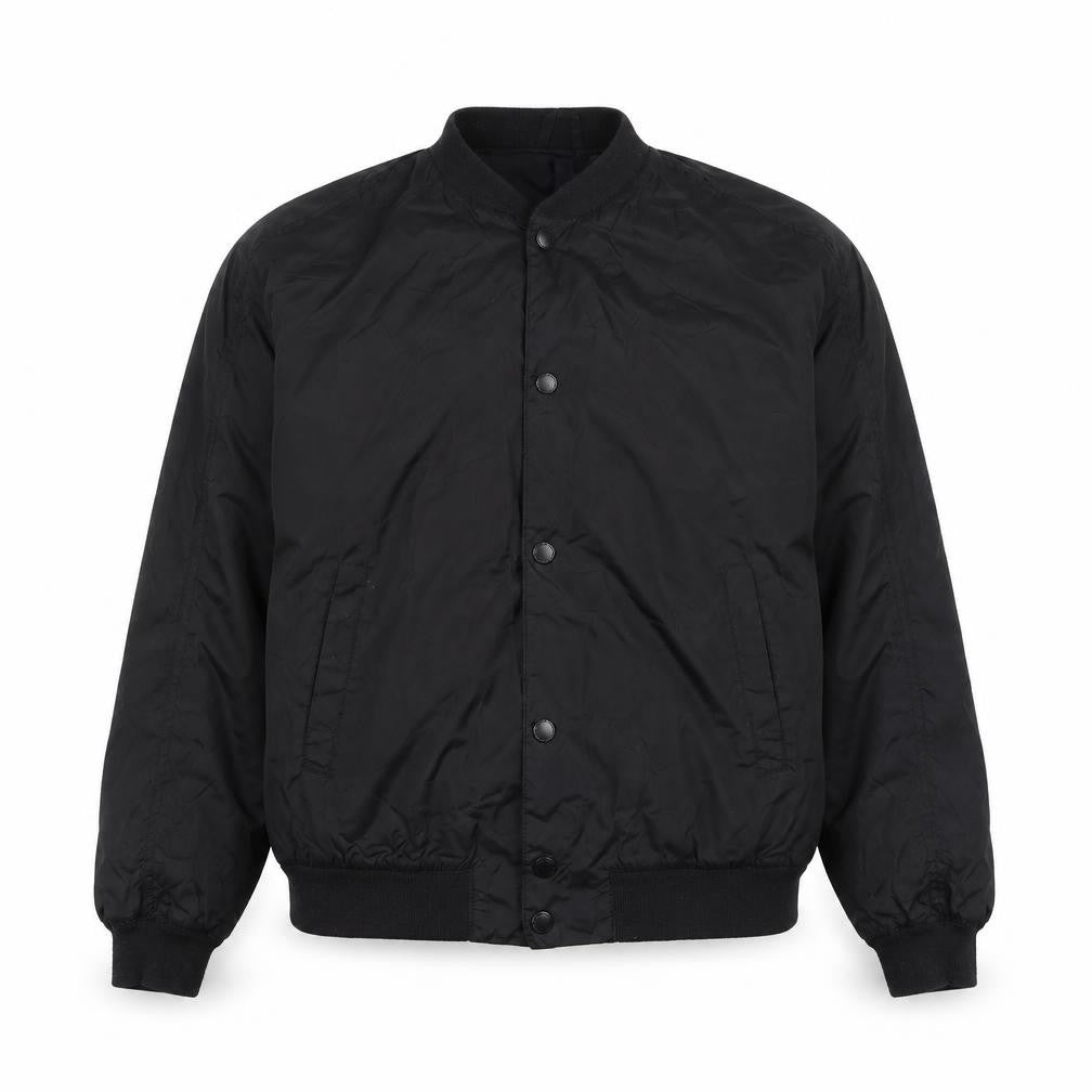 Mens UK Size S H&M Black Bomber Jacket