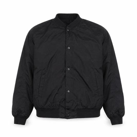 Mens UK Size S H&M Black Bomber Jacket