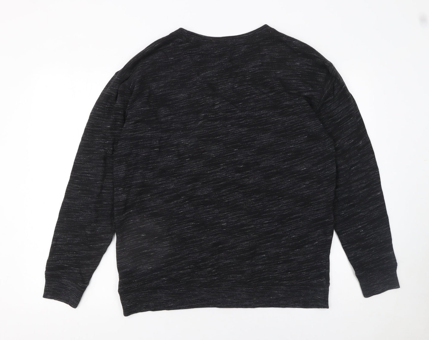 Womens UK Size 12 Victoria's Secret PINK Black Pullover Sweatshirt