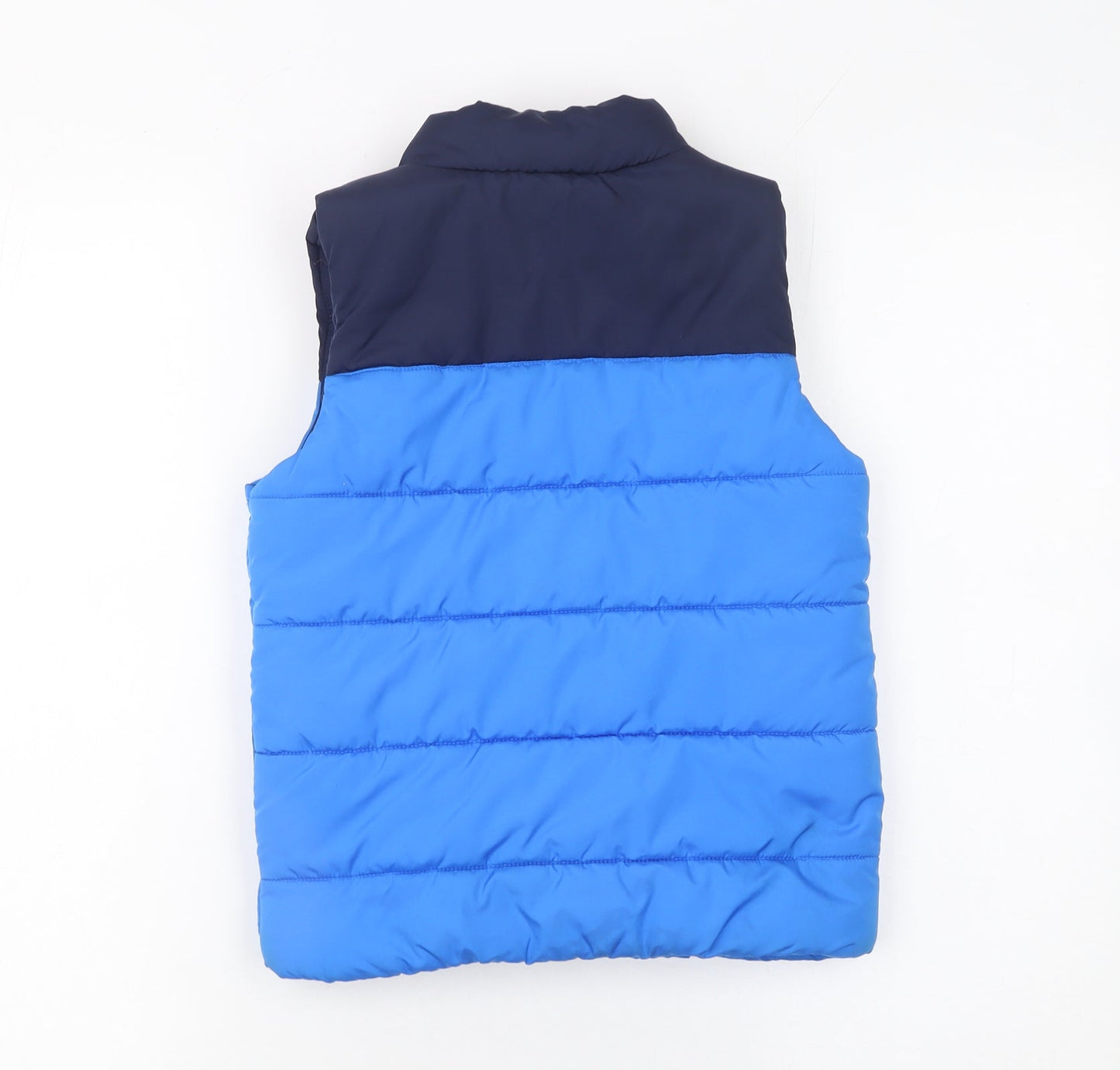 Puma Boys Blue Puffer Gilet 5-6 Years Quilted Lightweight Waistcoat