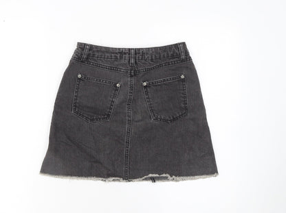 Womens UK Size 6 Miss Selfridge A-Line Denim Skirt