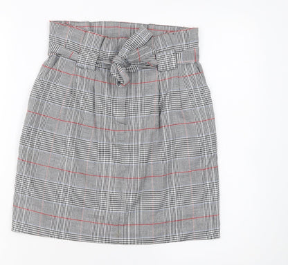 Womens UK Size 6 Miss Selfridge Straight & Pencil Tweed Skirt