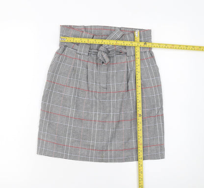 Womens UK Size 6 Miss Selfridge Straight & Pencil Tweed Skirt