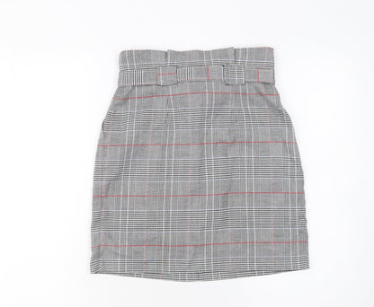 Womens UK Size 6 Miss Selfridge Straight & Pencil Tweed Skirt