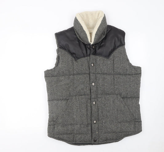 Mens UK Size M Another Influence Grey Bodywarmer