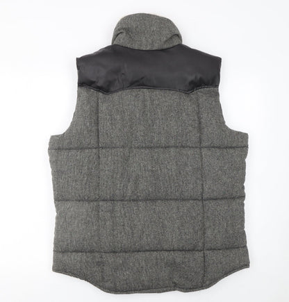 Mens UK Size M Another Influence Grey Bodywarmer