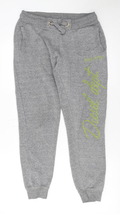 Mens UK Size M Diesel Regular Fit Jogger Grey Trousers