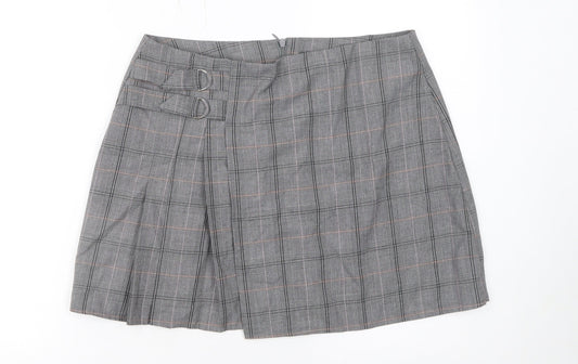 Womens UK Size 12 Primark Pleated Twill Skirt