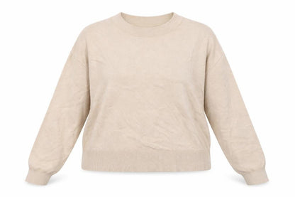 Womens UK Size L Savida Beige Pullover Jumper