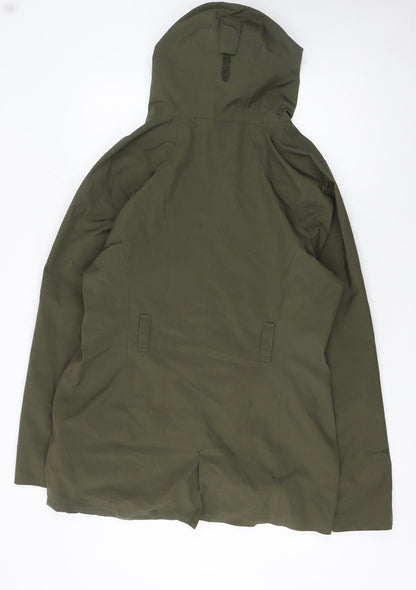 Womens UK Size 14 Sprayway Green Parka Coat