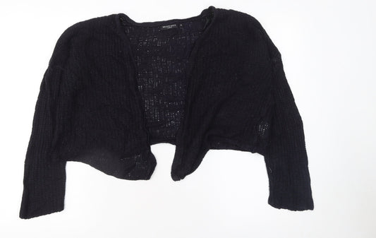 Womens UK Size S Brave Soul Black Cardigan Jumper