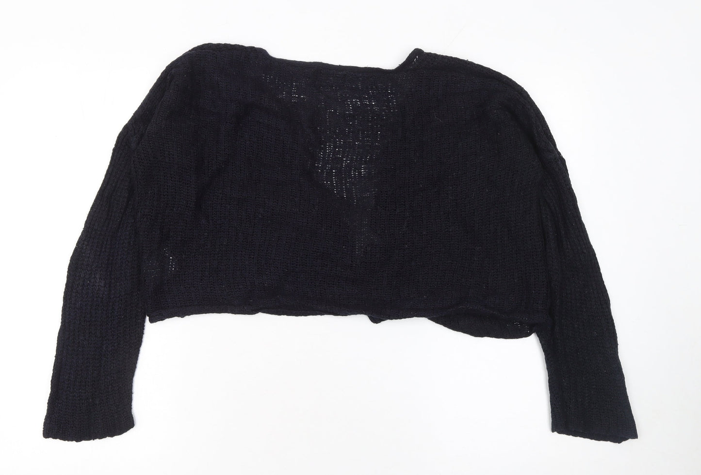 Womens UK Size S Brave Soul Black Cardigan Jumper