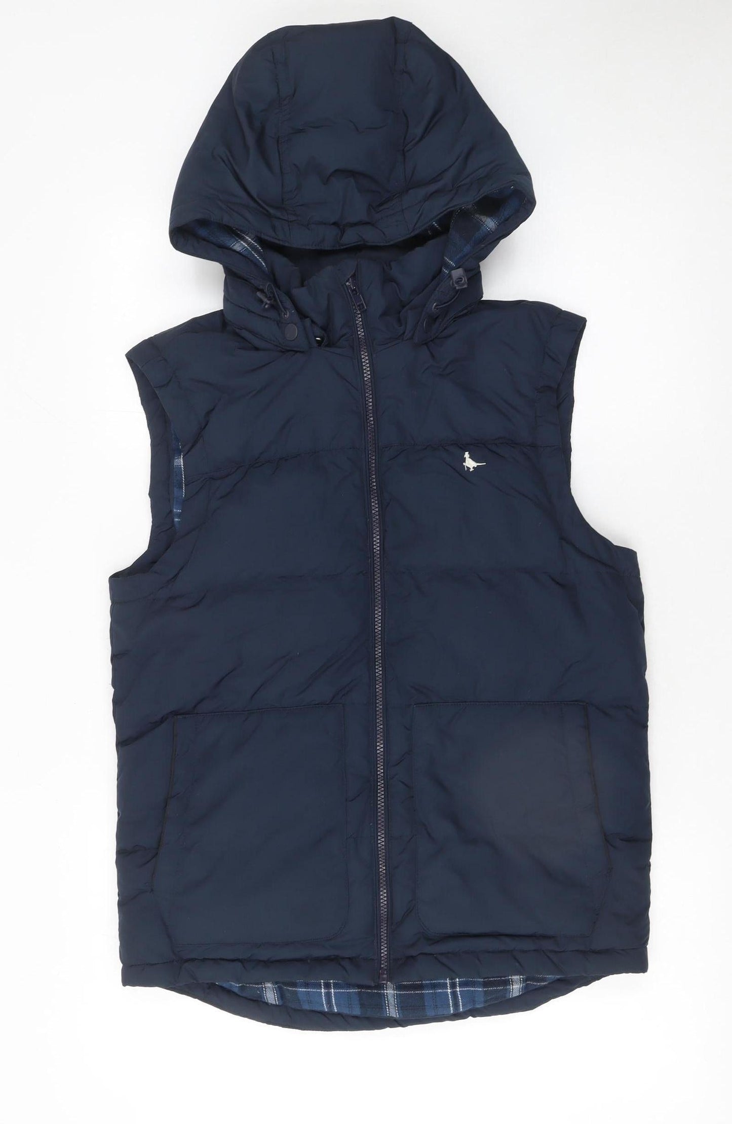 Mens UK Size XS Jack Wills Blue Puffer Jacket