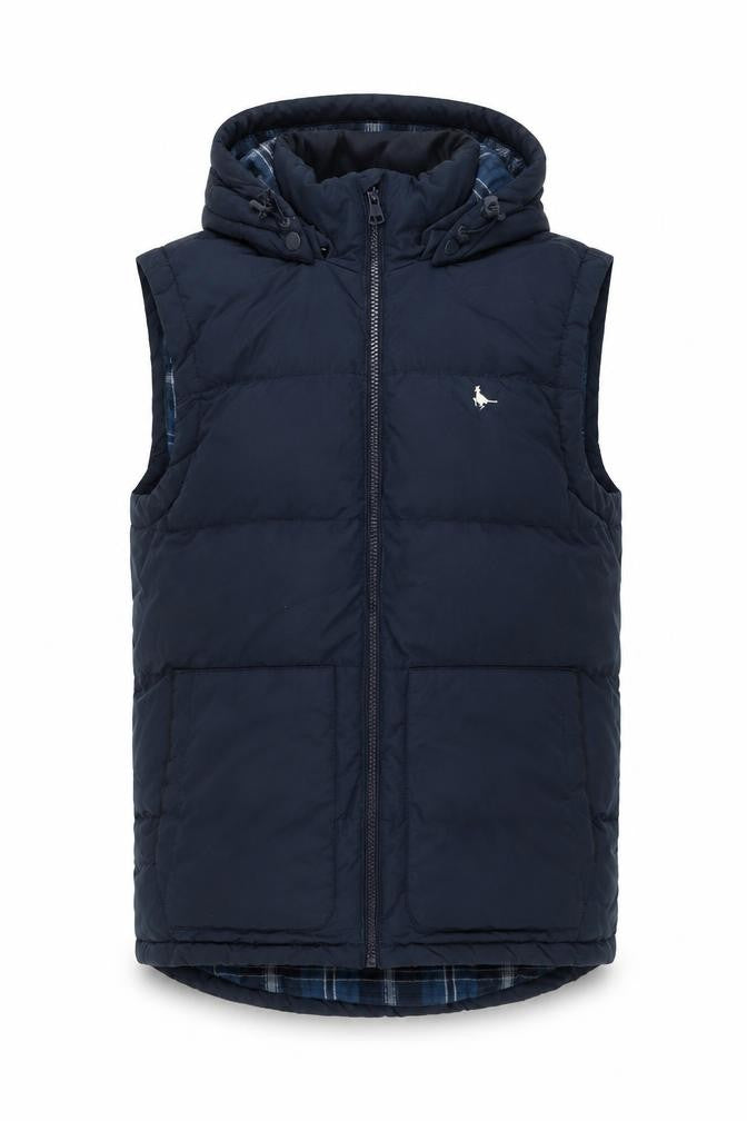 Mens UK Size XS Jack Wills Blue Puffer Jacket
