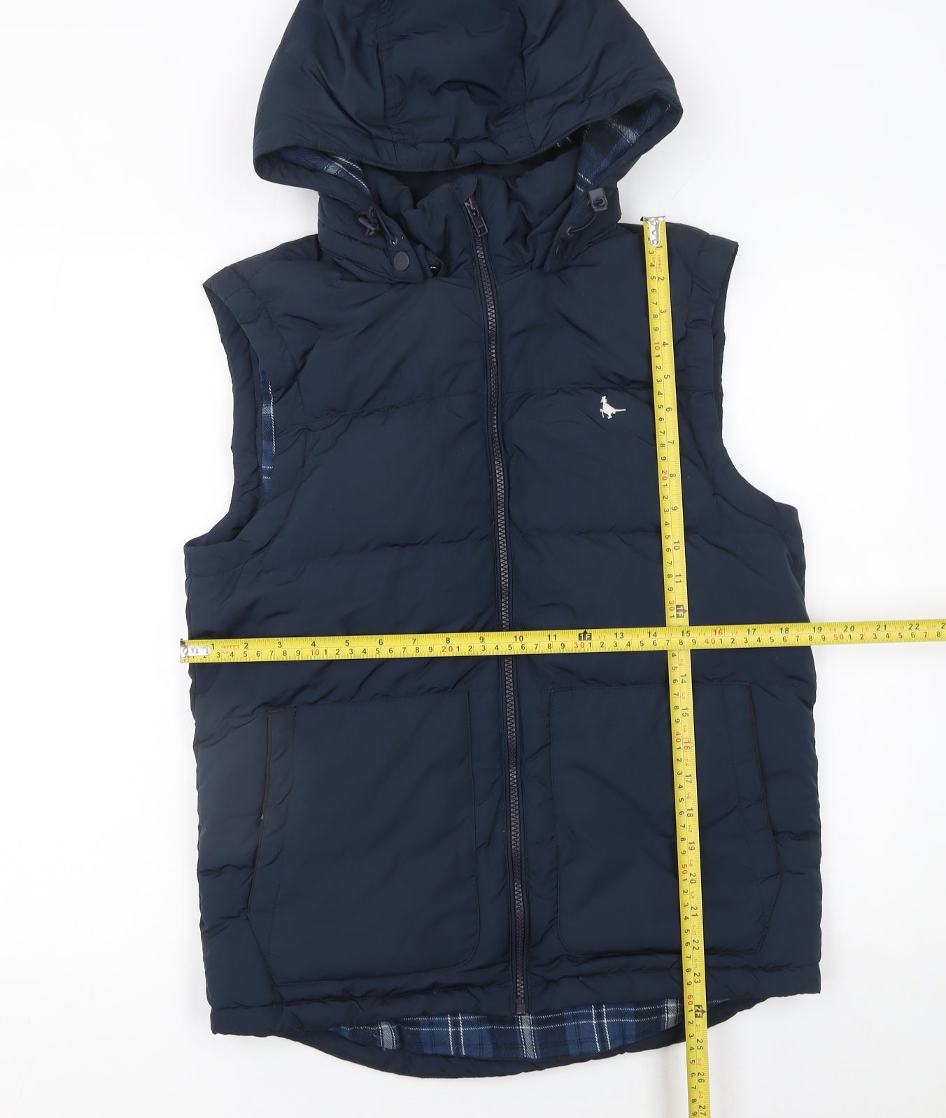 Mens UK Size XS Jack Wills Blue Puffer Jacket