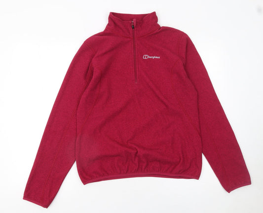 Womens UK Size 14 Berghaus Red Pullover Sweatshirt