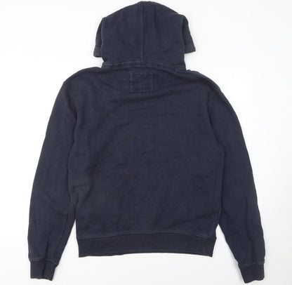 Mens UK Size S Jack Wills Blue Pullover Hoodie