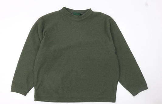 Rohan Men’s Green L Frontier Pullover Jumper High Neck Fleece
