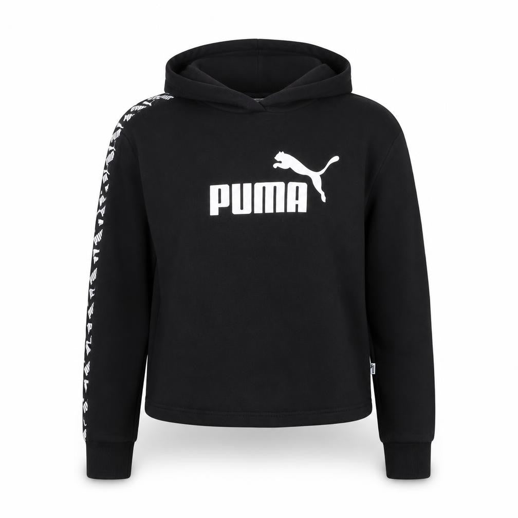 Womens UK Size S PUMA Black Pullover Hoodie