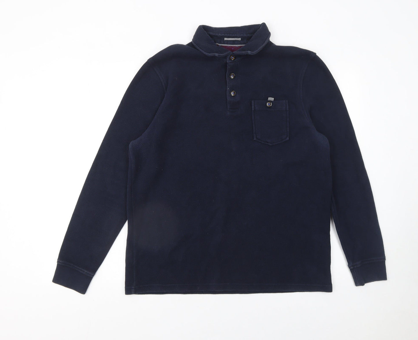 Mens UK Size L Ted Baker Cotton Blend Polo Shirt
