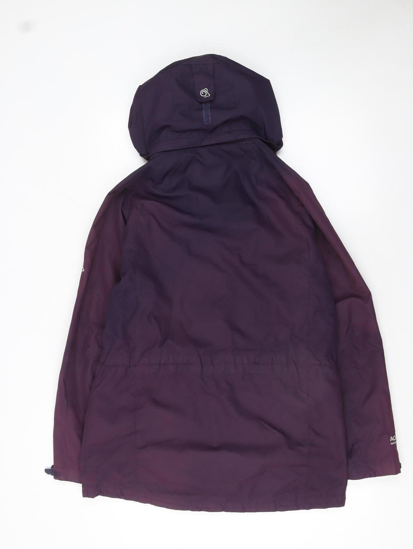 Womens UK Size 12 Craghoppers Purple Rain Coat