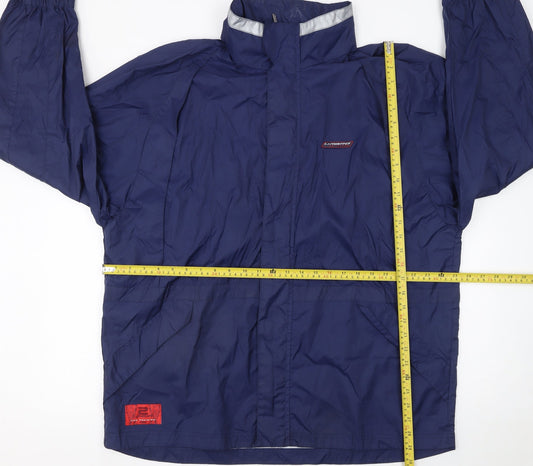 Mens UK Size XL Umbro Blue Windbreaker Coat