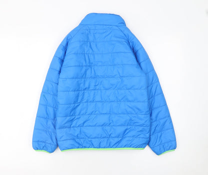 Boys UK Size 12 Years Playshoes Blue Puffer Jacket