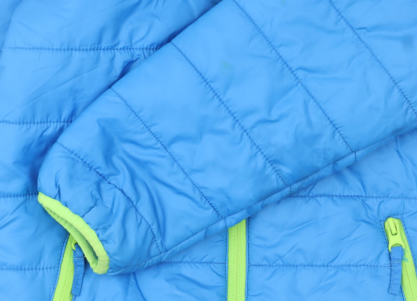 Boys UK Size 12 Years Playshoes Blue Puffer Jacket