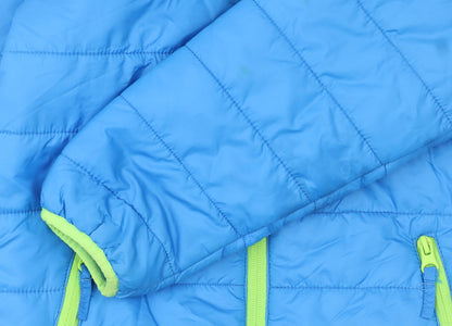 Boys UK Size 12 Years Playshoes Blue Puffer Jacket